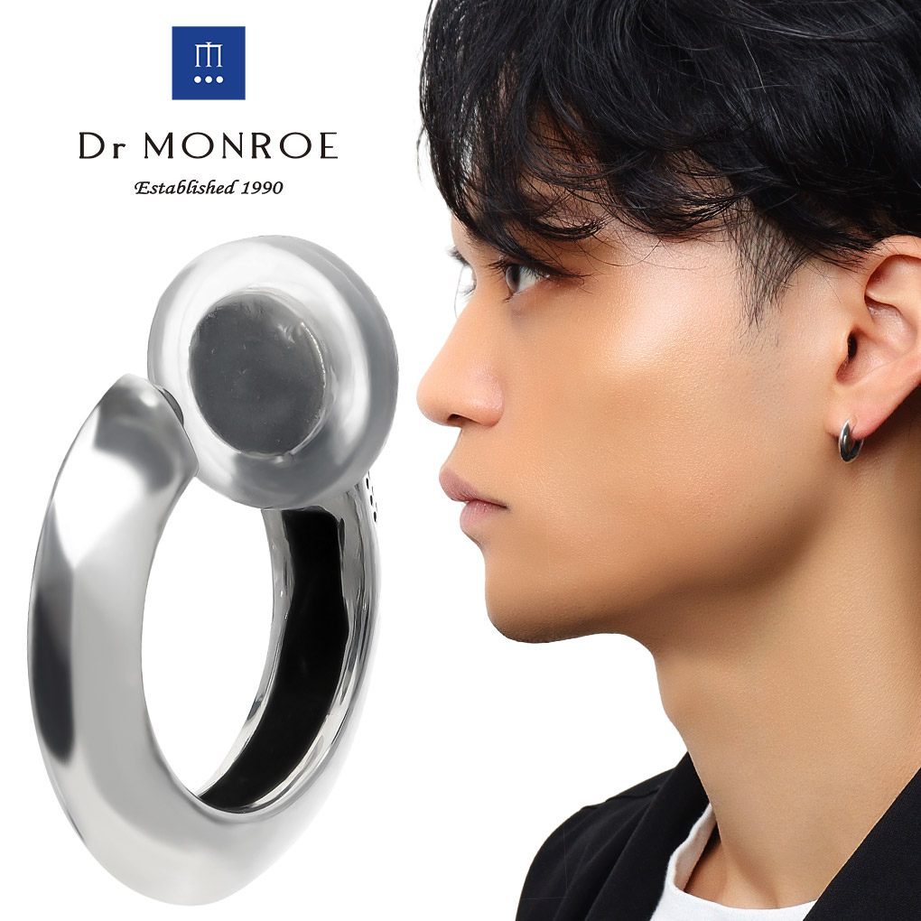 Dr MONROE ドクターモンロー シェイプ フープ イヤリング