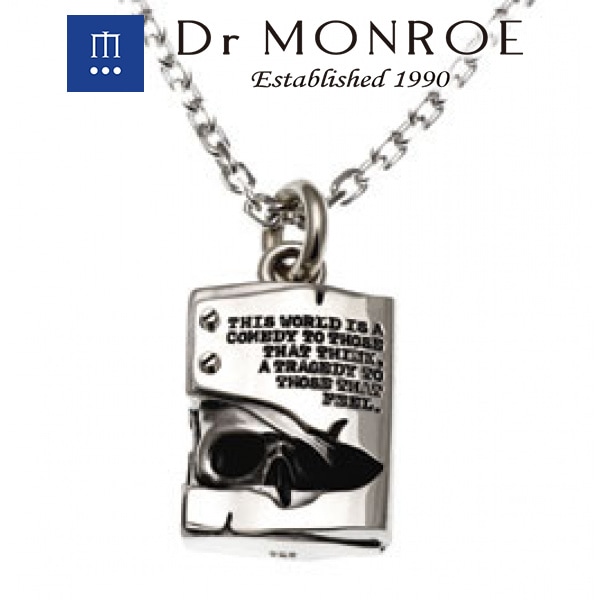 Dr MONROE ドクターモンロー メッセージスカルペンダント Dr MONROE ドクターモンロー メッセージスカルペンダント