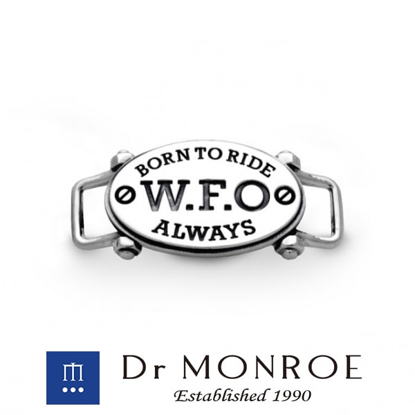 Dr MONROE ドクターモンロー シューレースチャーム 英語 英字 英文