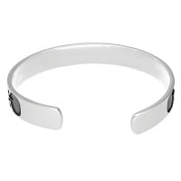 ネイティブアメリカン 精霊ココペリ シルバー バングル シルバー925