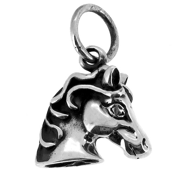 馬 ペンダントトップ(チェーンなし) ホース ヘッド 頭 ネックレス