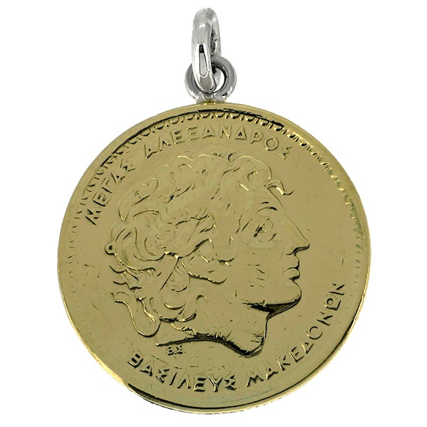 コイン ペンダントトップ(チェーンなし) 100ドラクマ硬貨 ギリシャ