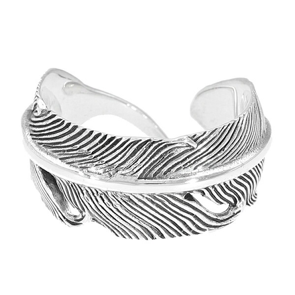 harpo フェザーシルバーリング ソカロ/[シルバーリング]フェニックス・フェザー・リング S