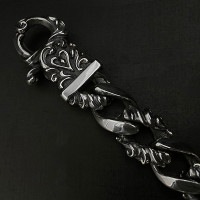 F.A.L アラベスク リーフ クリップ コンビネーション キーチェーン