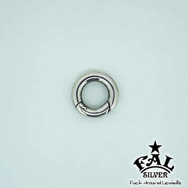 F.A.L スナップ オープンフック 丸型 直径 14mm スモールサイズ メンズ