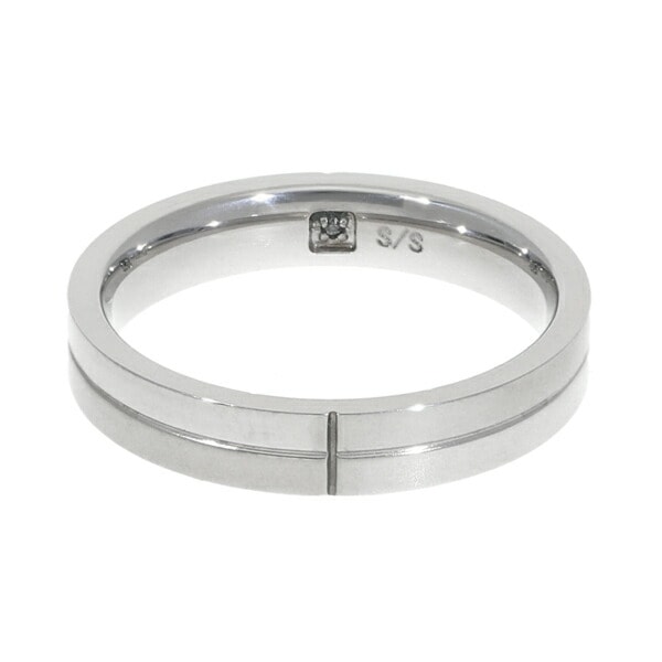 4mm幅 クロス スリット リング 17号 十字架 サージカルステンレス 金属