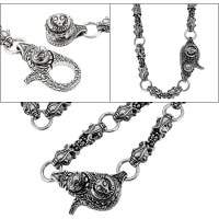 エイリアン 一点物 ビースト シルバーネックレス Alien2000 ネックレス