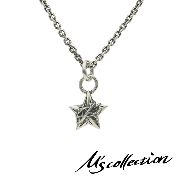 M's collection エムズコレクション シルバー925 スター ネックレス
