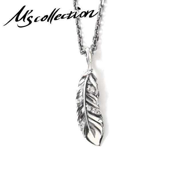 エムズコレクション K18 シルバー925 ダイヤモンド型 ペンダント ひし形