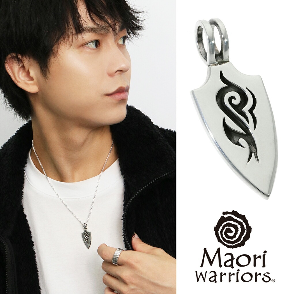 Maori Warriors シルバーネックレス fs-mo165oxd-1.jpg