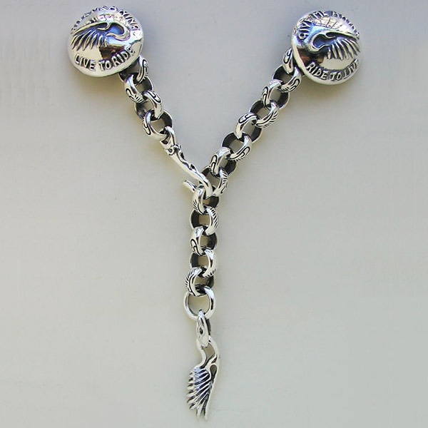 Give Me a Wing ベスト チェーン メンズ シルバー925 シルバーアクセ