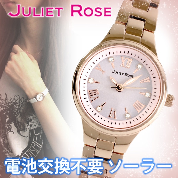 JULIET ROSE JUL-405シリーズ ピンクゴールド レディースウォッチ