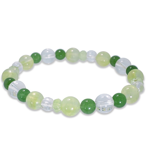 ✨癒しと調和✨ グリーンアベンチュリン 水晶 パワーストーン ブレスレット 心身を癒し気の流れを良くする】グリーンアベンチュリン グリーン