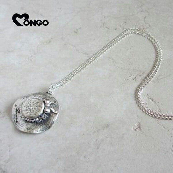 MONGO 帽子 シルバー ネックレス チェーン付き ジルコニア ピンク ペンダント シルバーネックレス レディース シルバー925 女性 彼女 誕生日 ブランド MONGO 帽子 シルバー ネックレス チェーン付き ジルコニア ペンダント