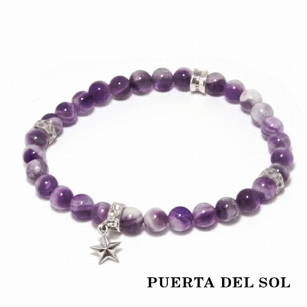 PUERTA DEL SOL アメシスト ストーン ブレスレット アメジスト