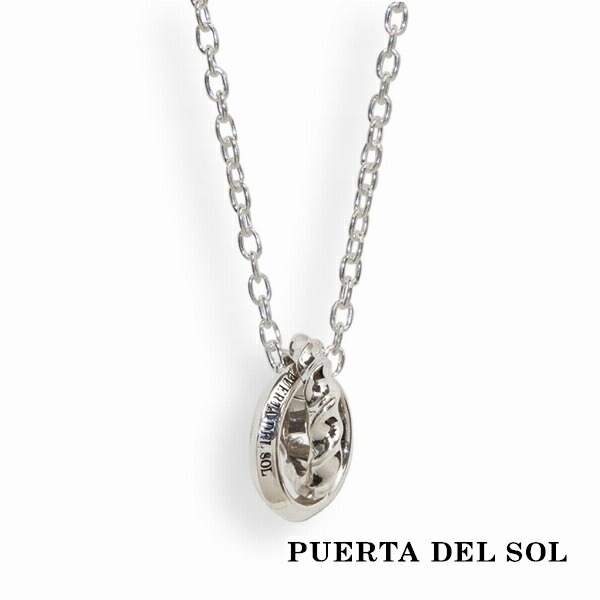 PUERTA DEL SOL インパラリング ダブルリング ネックレス(チェーン付き