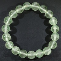 プレナイト　ブレスレット プレナイト 高品質 ブレスレット 9.5mm 17cm レディースM サイズ