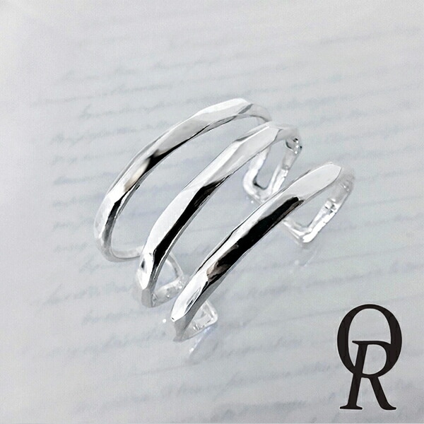 Quiet Room 三連 シルバー バングル 腕輪 メンズ レディース シルバー 