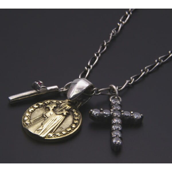 重65g！セインツ【SAINTS】silver925 マリア シルバー バングル