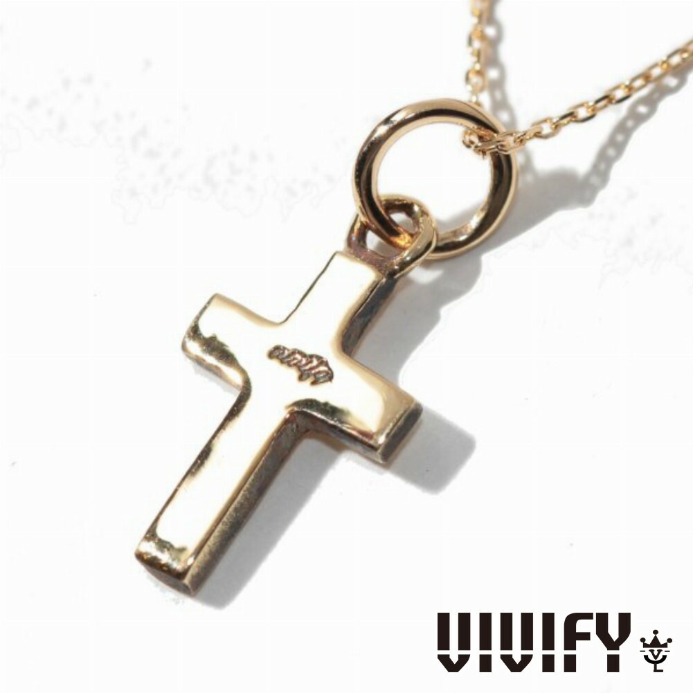 VIVIFY ビビファイ アクセサリー ネックレス ゴールド K18Gold Cross 