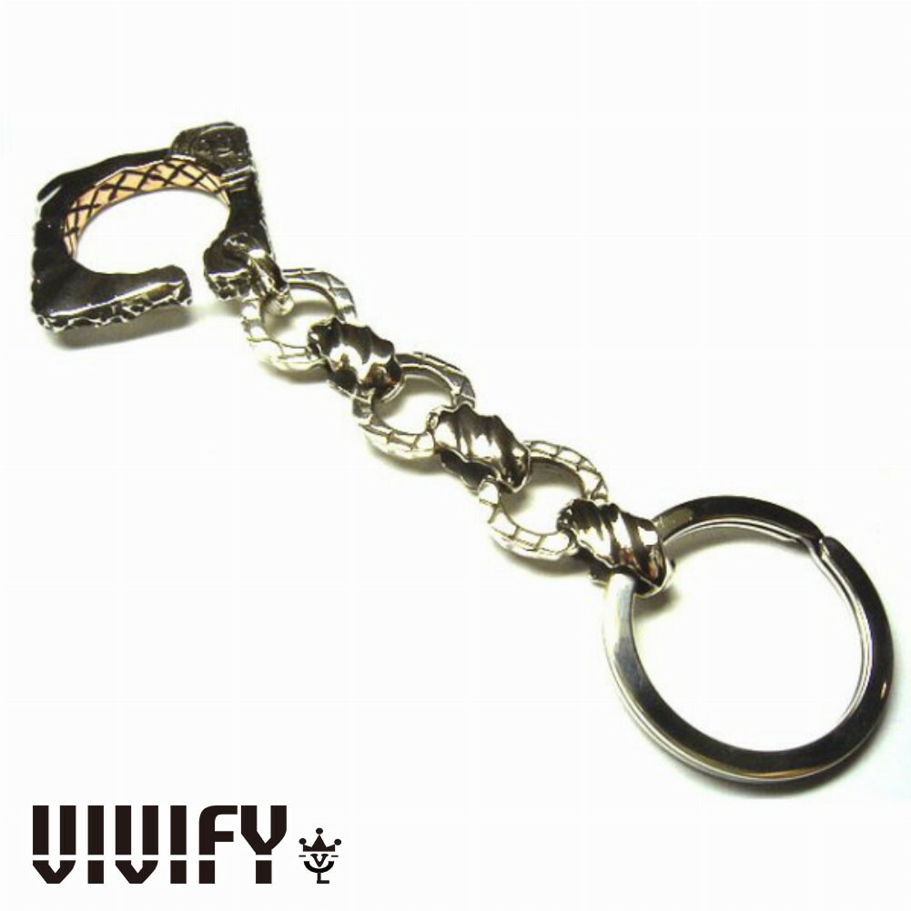 VIVIFY ビビファイ ウォレットチェーン キーチェーン シルバー ターコイズ VIVIFY ビビファイ ウォレットチェーン キーチェーン シルバー