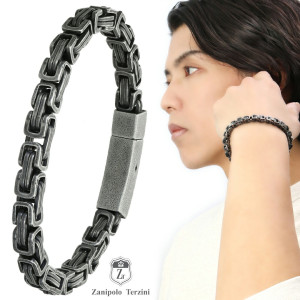 ˥ݥĥ 륹ƥ쥹 ֥쥹å 6.4mm 20.5cm ӥ ֥쥹å ƥ쥹 ֥쥹  ץ     ö  ǰ ץ쥼 ͵ ä  礭 ֥ Zanipolo Terzini