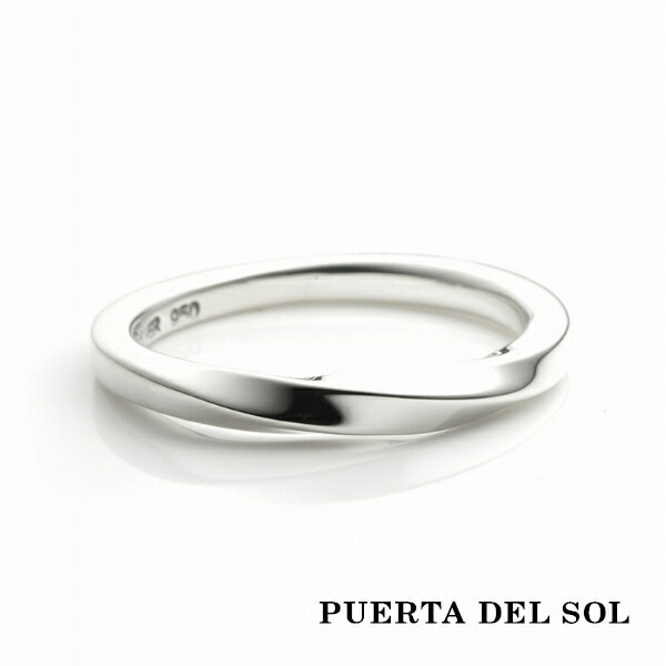 PUERTA DEL SOL メビウス リング(5号～23号) シルバー950 ユニセックス