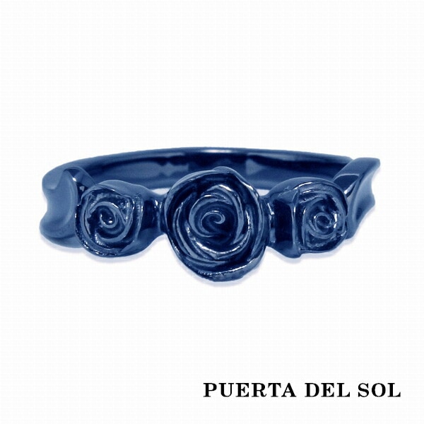 PUERTA DEL SOL Three Rose 花弁 ローズ 薔薇 バラ リング(7号～23号