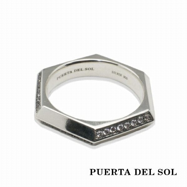 PUERTA DEL SOLヘマタイトリング　貴重品　レア PUERTA DEL SOL（プエルタデルソル） ヘマタイト リング