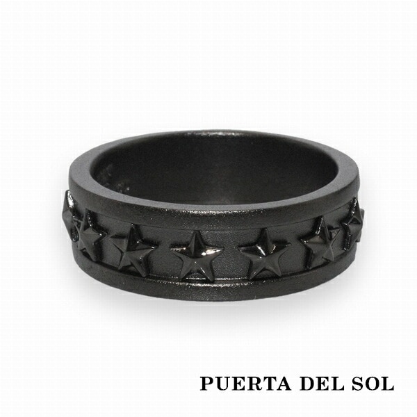 PUERTA DEL SOL 7STAR RING セブン スター ブラック リング(7号～23号