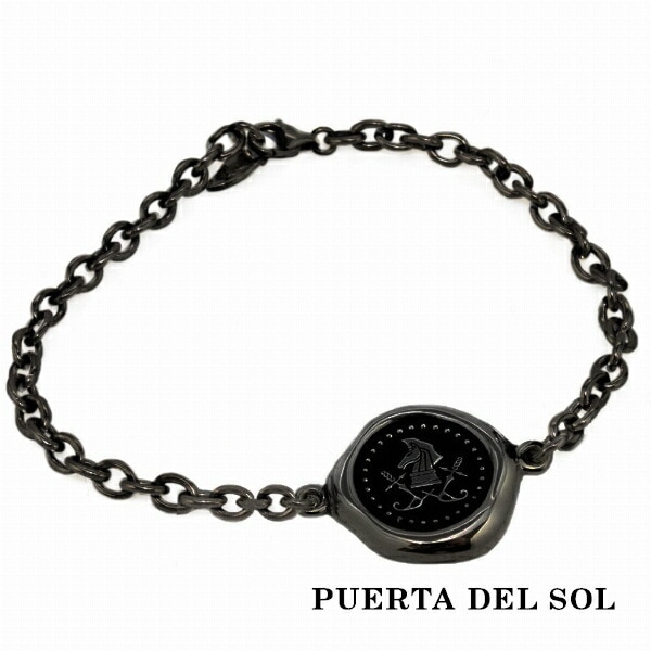 PUERTA DEL SOL SealingStamp シーリングスタンプ ブラック チェーン