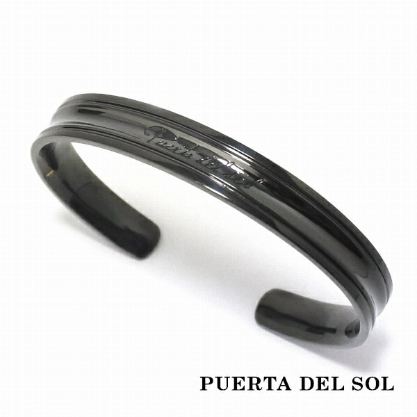 PUERTA DEL SOL チェス Pedestal ブラックバングル ブラック シルバー
