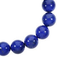 ラピスラズリ ブレスレット 高品質 3A グレード 12mm 17.5~19cm M~LL