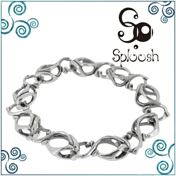 Sploosh BR-1 シルバー ブレスレット シルバーアクセサリー メンズ 