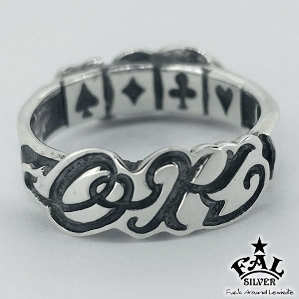 F.A.L OK or NO トランプ リング 5~30号 指輪 メンズ レディース