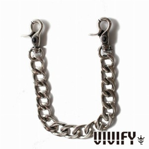VIVIFY ビビファイ アクセサリー ウォレットチェーン キーチェーン シルバー NativeStyle SwivelHook FlatLink WalletChain DoubleSwivelHo