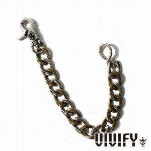 VIVIFY ビビファイ アクセサリー ウォレットチェーン キーチェーン シルバー NativeStyle SwivelHook BrassMix FlatLink WalletChain Swive