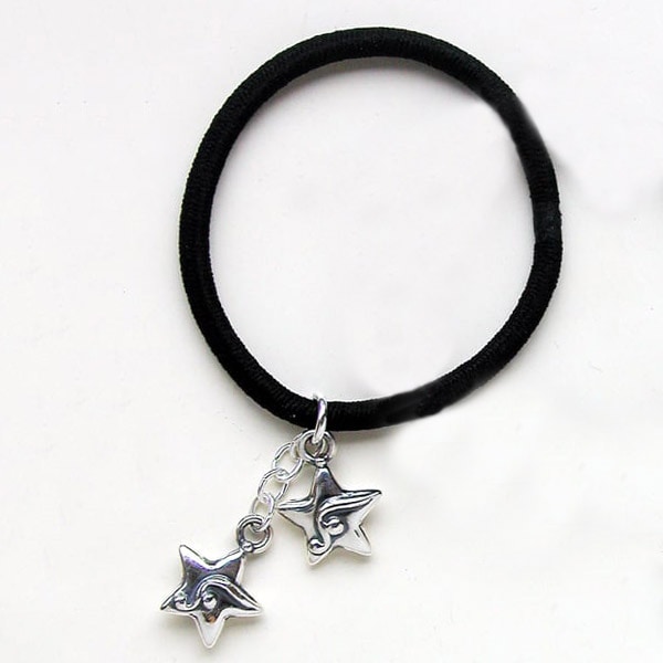 Give Me a Wing 髪留め 星 チャーム ヘアゴム ヘア ゴム ブレスレット