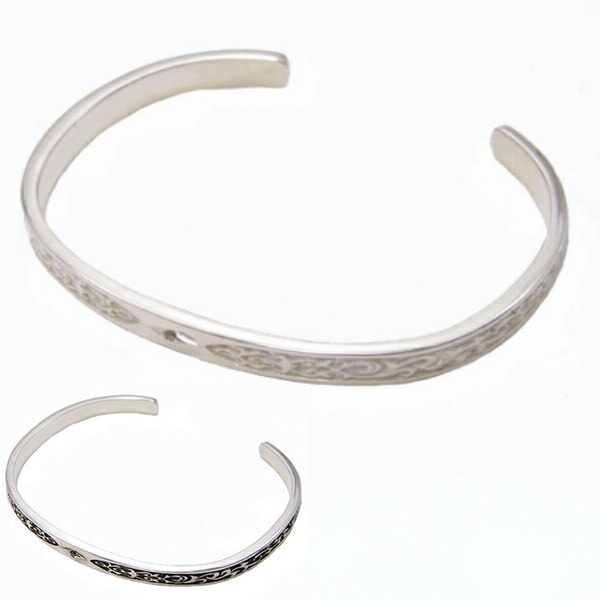 SAINTS セインツ コプラアラベスクシルバーバングル シルバー925