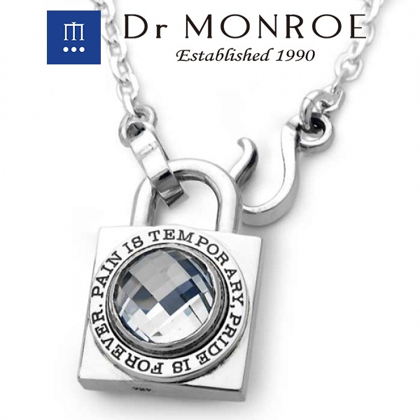 Dr MONROE ドクターモンロー パドロックストーンペンダント ジルコニア