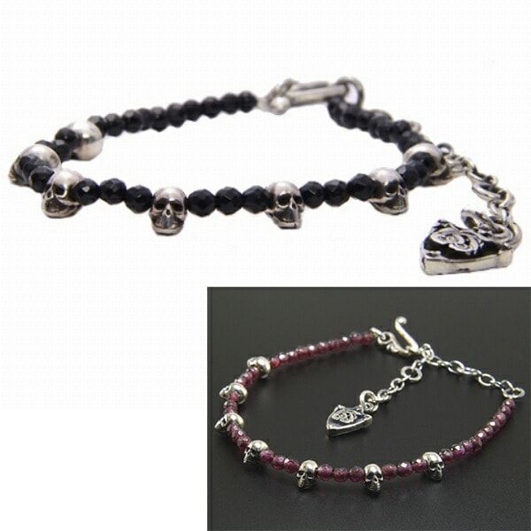 SAINTS セインツ セブンスカル ブレスレット シルバー925 シルバー 