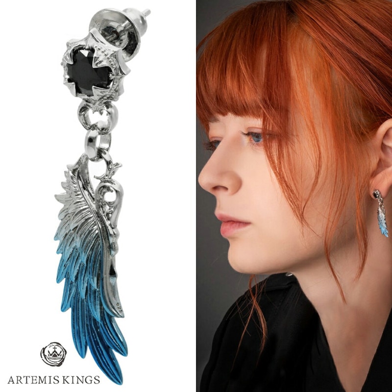 アルテミスキングス ARTEMISKINGS 青彩 ウイング ピアス 1P 片耳用