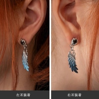 アルテミスキングス ARTEMISKINGS 青彩 ウイング ピアス 1P 片耳用