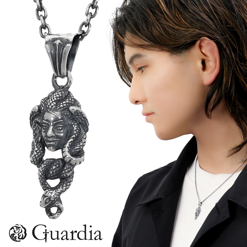 Guardia ガルディア メドゥーサ ネックレス ペンダント ペンダント
