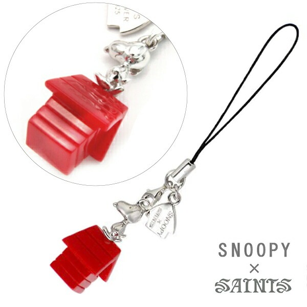 SNOOPY×SAINTS スヌーピードックハウス ストラップ スヌーピー 公式