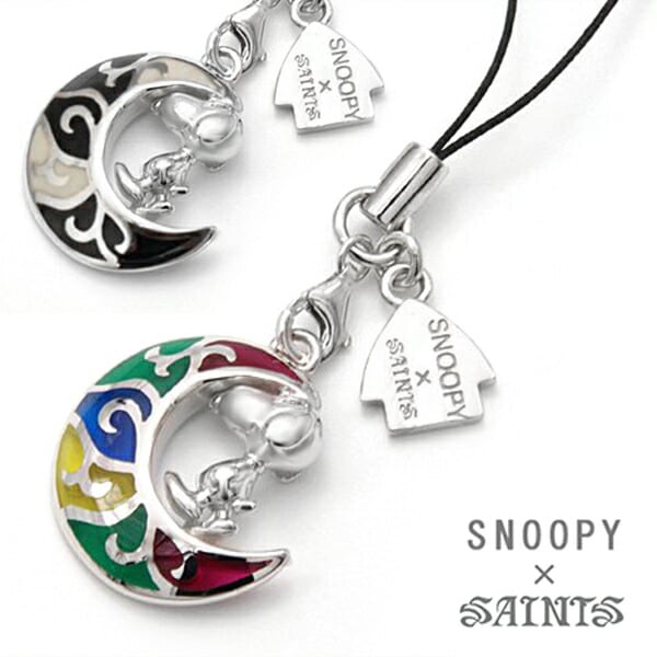 アヴァランチ　SNOOPY シルバー925 SNOOPY×SAINTS ムーンスヌーピーシルバーストラップ スヌーピー 公式