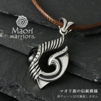Maori warriors モコ フィッシュフック オニキス シルバー