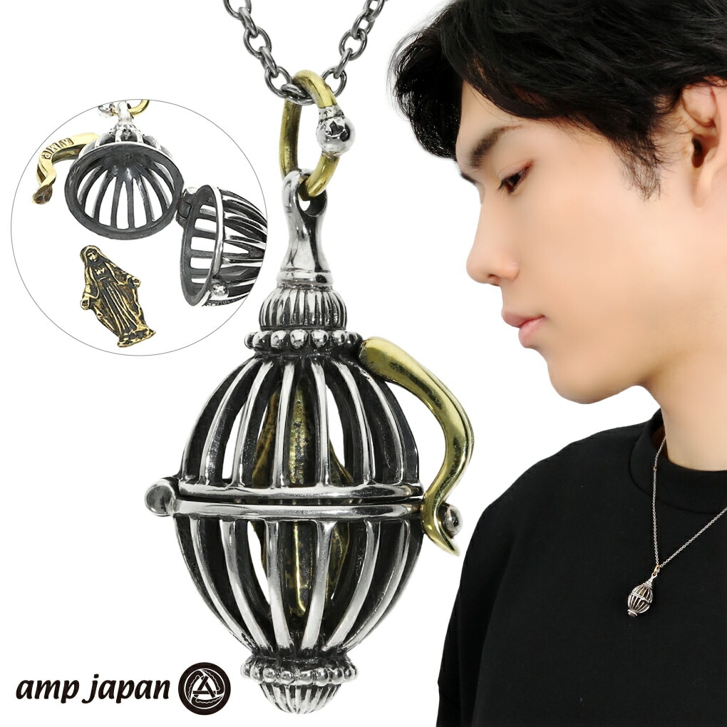 amp japan マリア像ネックレス 交換チェーン付き