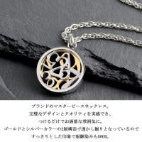 SCOMMAG ステンレス ナンバー コイン ネックレス (チェーン付き