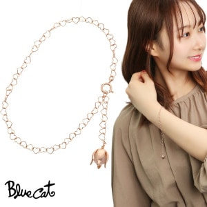 Blue Cat ������� ���㡼�� �ϡ��ȥ������� �ԥ󥯥������ �֥쥹��å� ����С� 925 ŷ���� �������������� ���� �� ���� �ե� ��ʪ ��ǥ������֥쥹��å� �֥쥹 ��ǥ����� ���� ��� ̼ �� ������ ��ǰ�� �ץ쥼��� �͵� �������